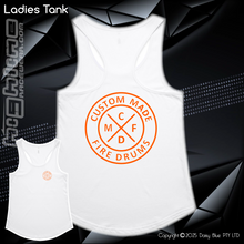 Load image into Gallery viewer, Ladies Tank - Custom Made Fire Drums
