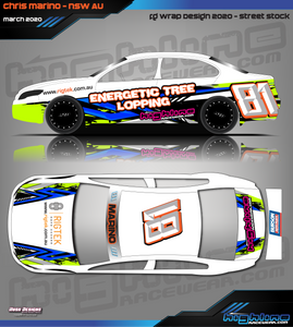 Custom Wrap Design - Full Vehicle/Trailer
