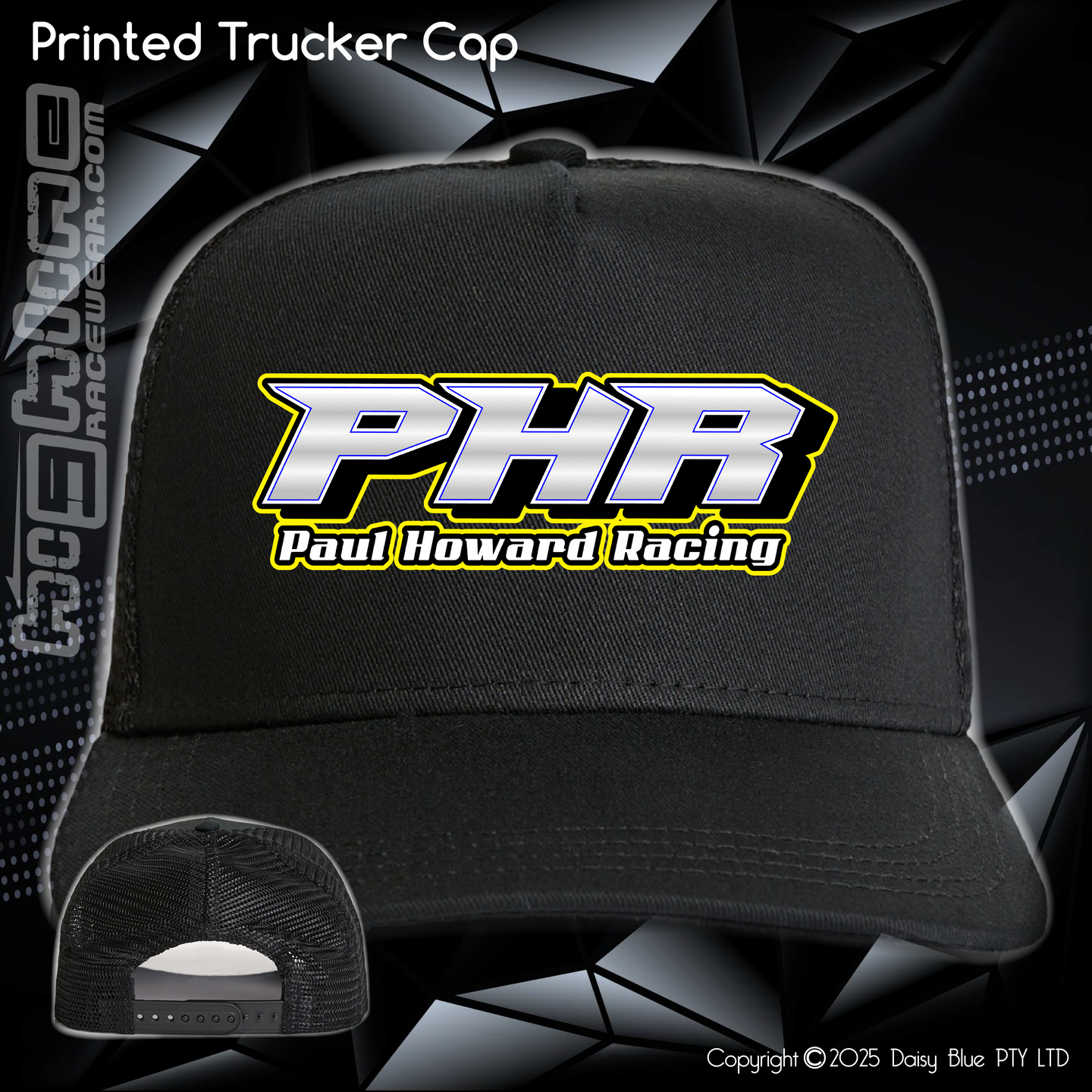 Printed Trucker Cap - Paul Howard