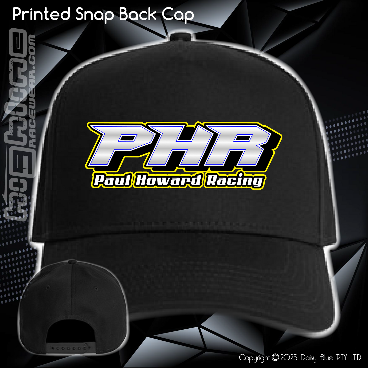 Printed Snap Back CAP - Paul Howard