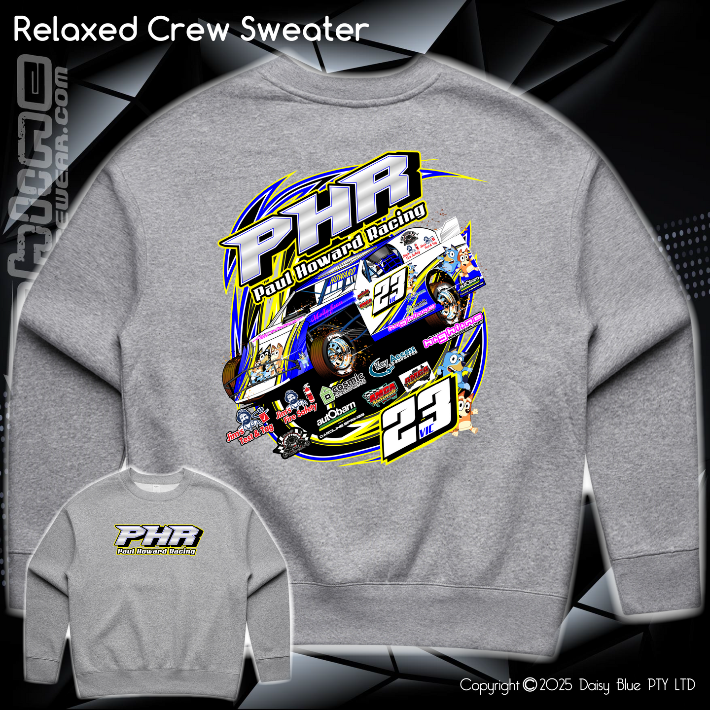 Relaxed Crew Sweater - Paul Howard