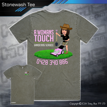 Load image into Gallery viewer, Stonewash Tee - A Womans Touch Gardening Service
