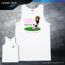 Load image into Gallery viewer, Ladies Tank - A Womans Touch Gardening Service
