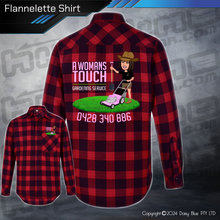Load image into Gallery viewer, Flannelette Shirt - A Womans Touch Gardening Service
