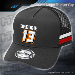 STRIPE Trucker Cap - Jaidyn Dredge