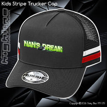 Load image into Gallery viewer, KIDS Stripe Trucker - Nan's Dream 2026
