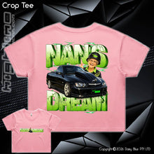 Load image into Gallery viewer, Ladies Crop Tee - Nan's Dream 2026
