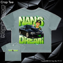 Load image into Gallery viewer, Ladies Crop Tee - Nan's Dream 2026
