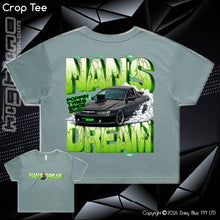 Load image into Gallery viewer, Ladies Crop Tee - Nan's Dream 2026
