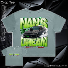 Load image into Gallery viewer, Ladies Crop Tee - Nan's Dream 2026
