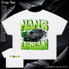 Load image into Gallery viewer, Ladies Crop Tee - Nan's Dream 2026
