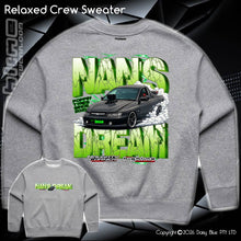 Load image into Gallery viewer, Relaxed Crew Sweater - Nan's Dream 2026
