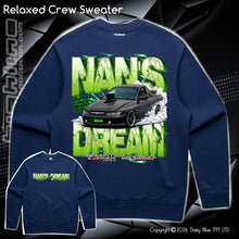 Load image into Gallery viewer, Relaxed Crew Sweater - Nan's Dream 2026
