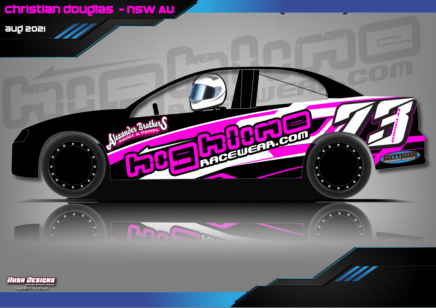 Custom Wrap Design - Full Vehicle/Trailer