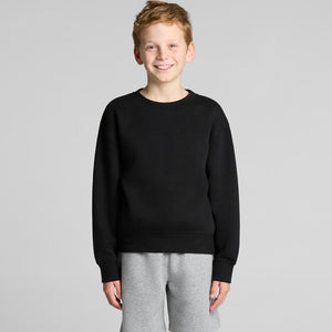 Relaxed Crew Sweater - Mint Piglet Race It