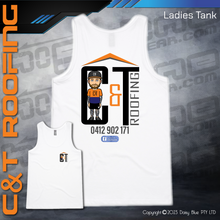 Load image into Gallery viewer, Ladies Tank - C&amp;T Roofing
