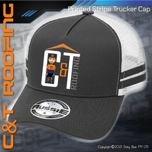 Load image into Gallery viewer, STRIPE Trucker Cap - C&amp;T Roofing
