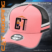 Load image into Gallery viewer, STRIPE Trucker Cap - C&amp;T Roofing
