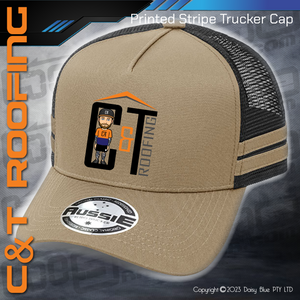STRIPE Trucker Cap - C&T Roofing