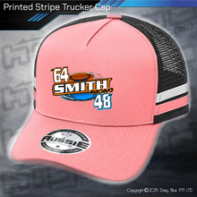 Load image into Gallery viewer, STRIPE Trucker Cap - Smith Racing
