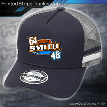 Load image into Gallery viewer, STRIPE Trucker Cap - Smith Racing

