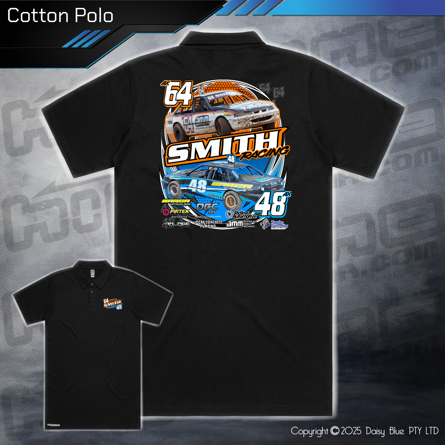Cotton Polo - Smith Racing
