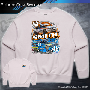 Relaxed Crew Sweater - Smith Racing