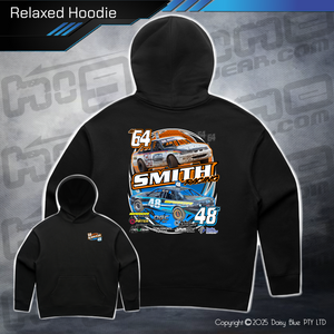 Relaxed Hoodie - Smith Racing