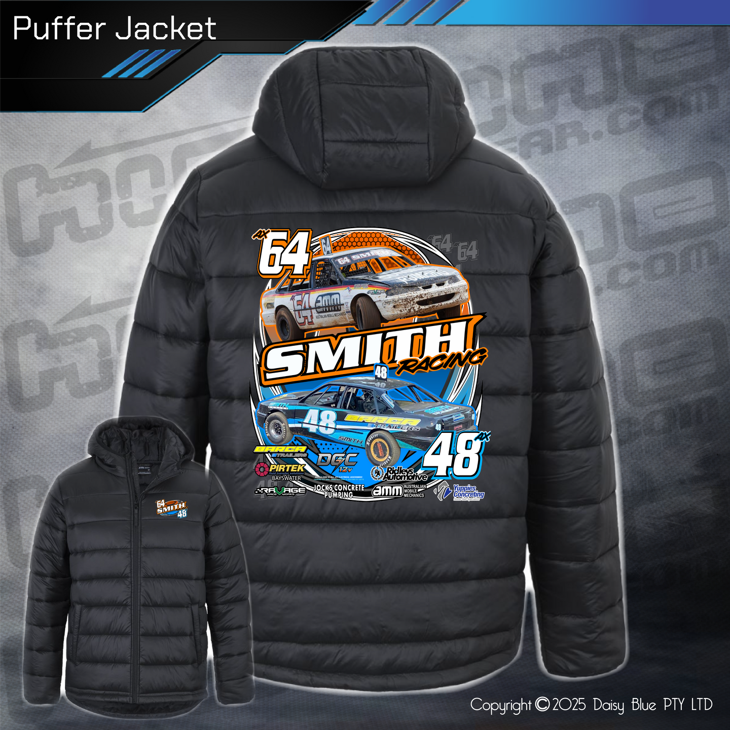 Puffer Jacket - Smith Racing