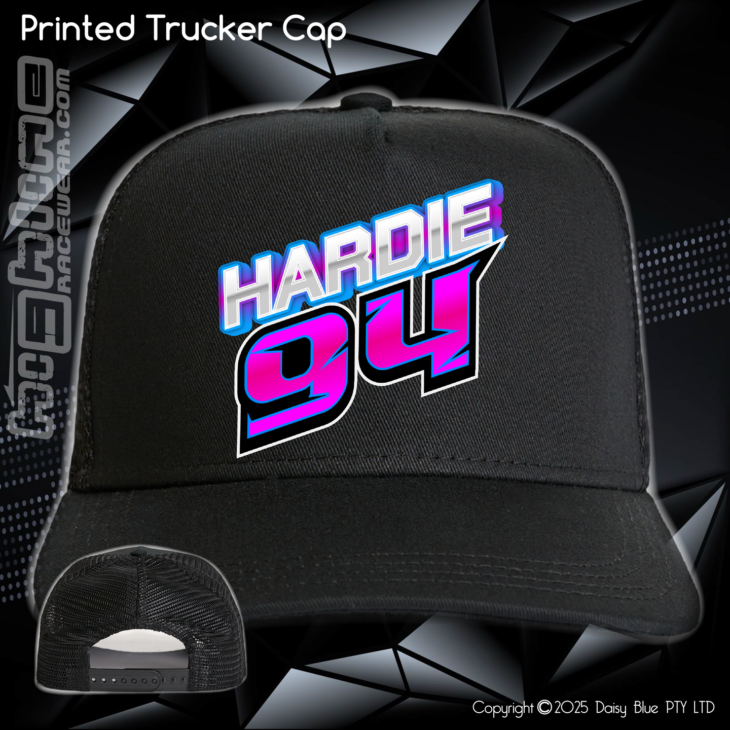 Printed Trucker Cap - Hardie Motorsports