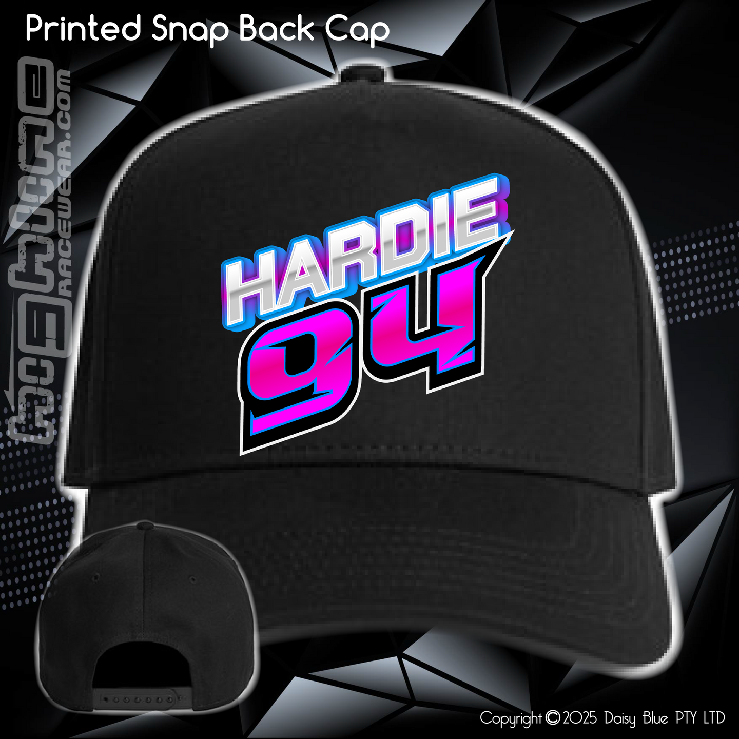 Printed Snap Back CAP - Hardie Motorsports