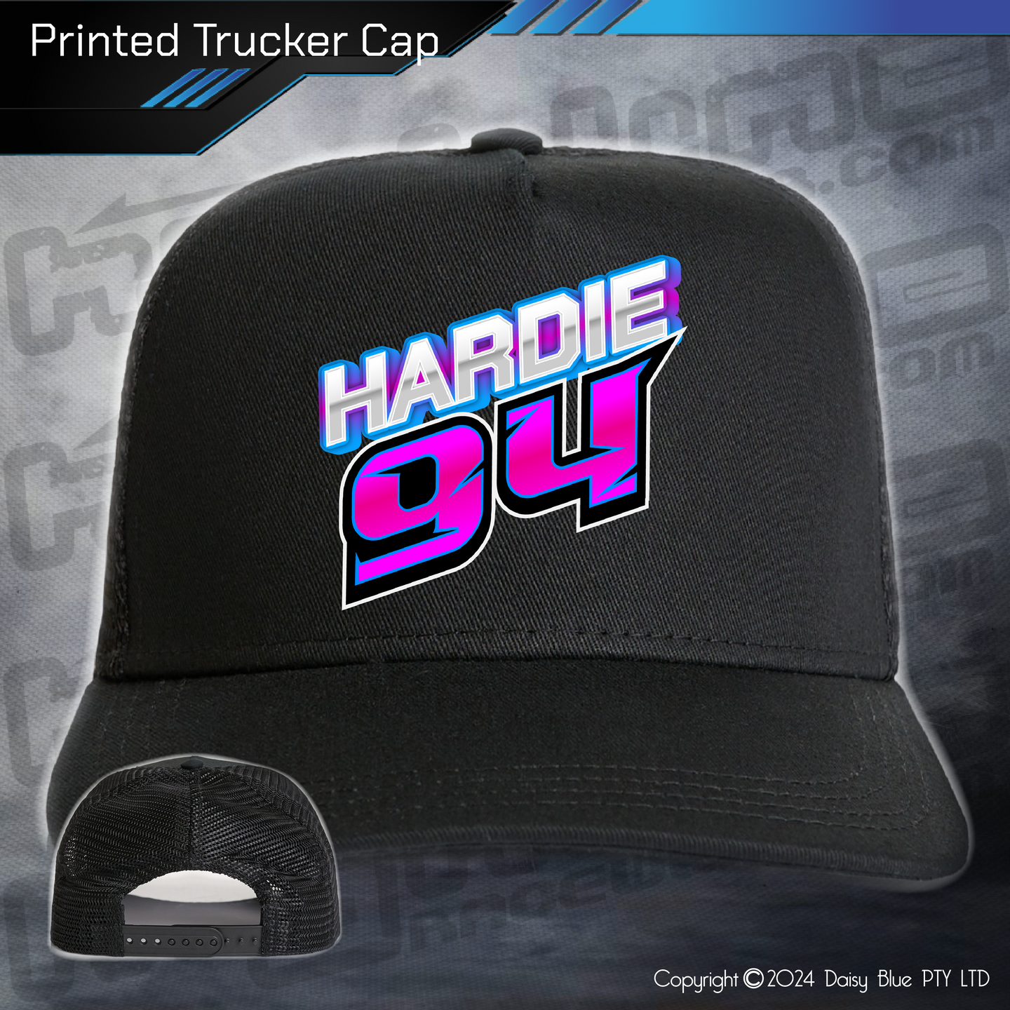 Printed Trucker Cap - Hardie Motorsports