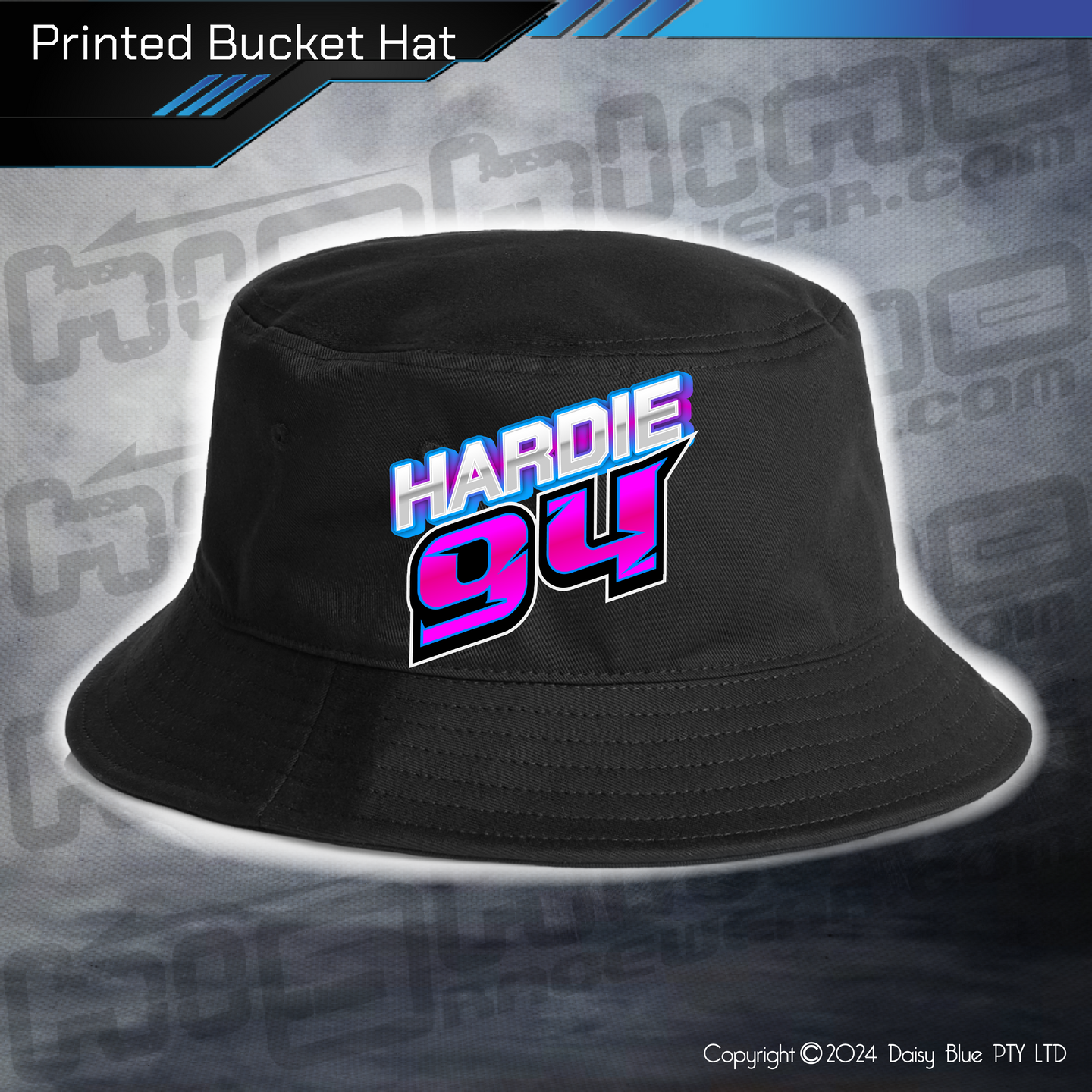 Printed Bucket Hat - Hardie Motorsports
