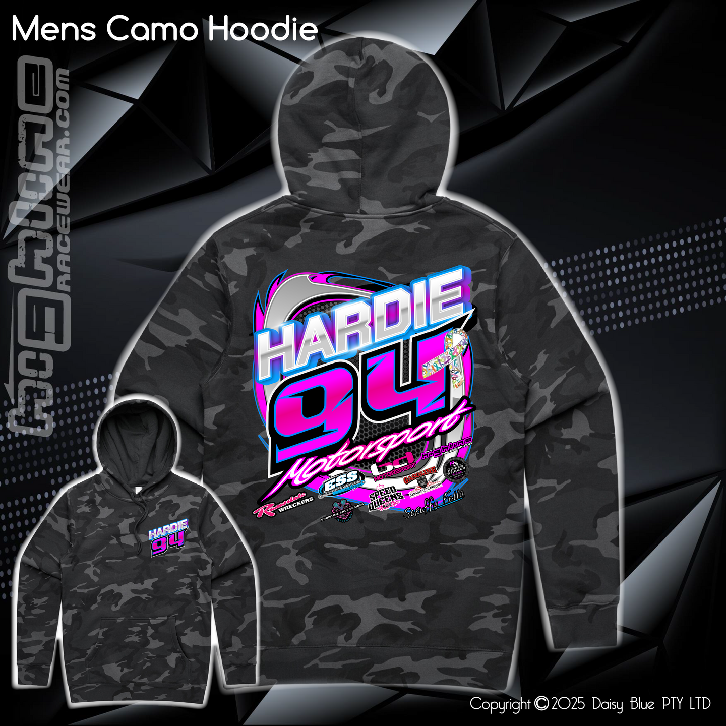 Camo Hoodie - Hardie Motorsports