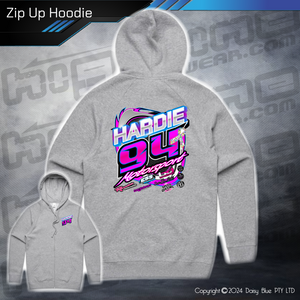 Zip Up Hoodie - Hardie Motorsports