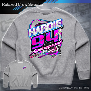 Relaxed Crew Sweater - Hardie Motorsports
