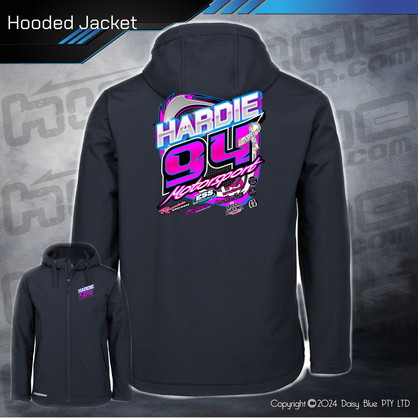 Hooded Jacket - Hardie Motorsports