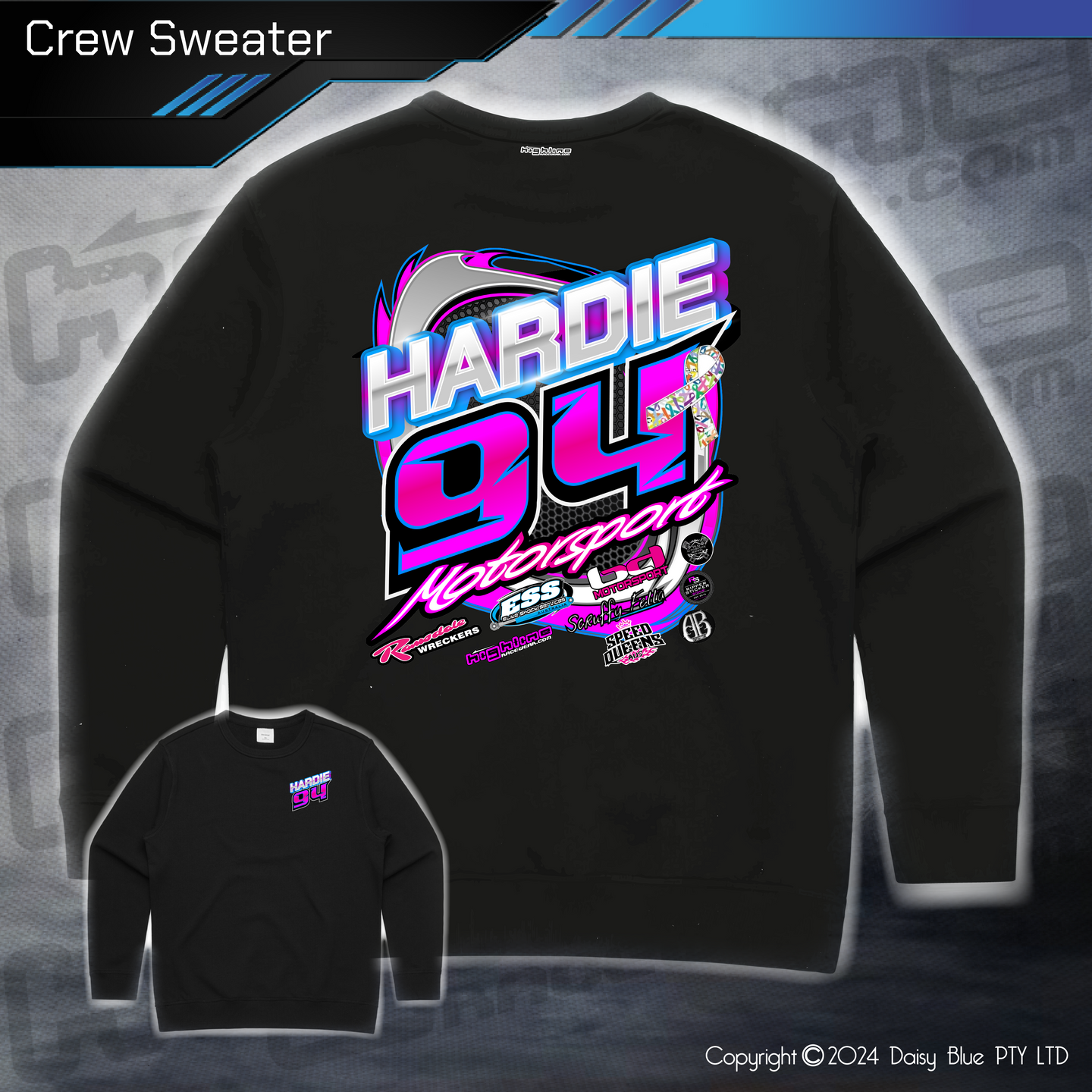 Crew Sweater - Hardie Motorsports
