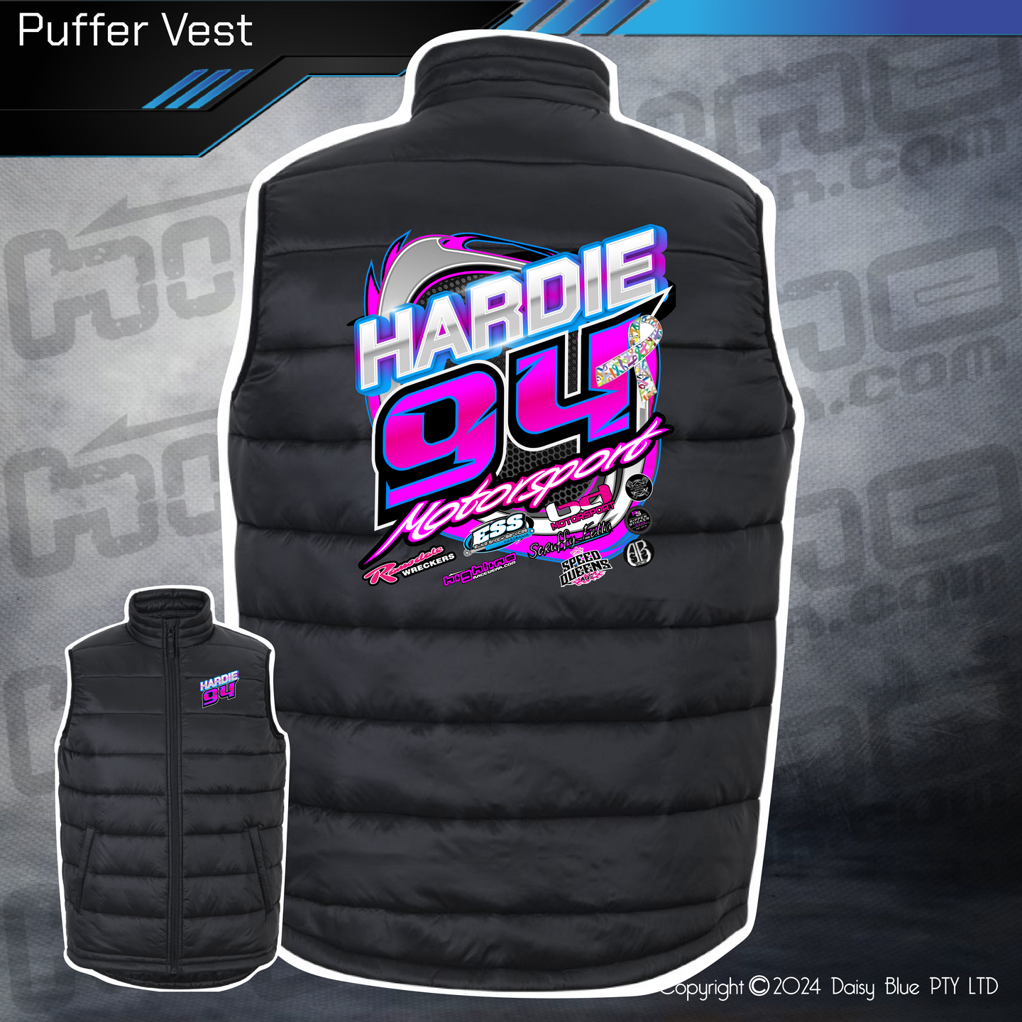 Puffer Vest - Hardie Motorsports