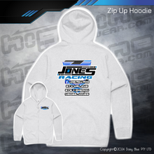 Load image into Gallery viewer, Zip Up Hoodie - Jones Racing
