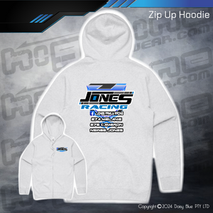 Zip Up Hoodie - Jones Racing