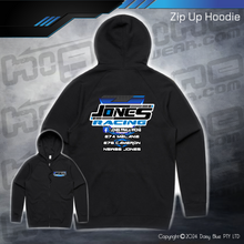 Load image into Gallery viewer, Zip Up Hoodie - Jones Racing
