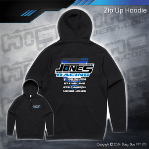 Zip Up Hoodie - Jones Racing