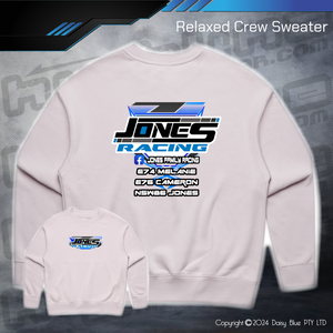 Relaxed Crew Sweater - Jones Racing