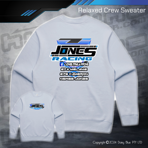 Relaxed Crew Sweater - Jones Racing