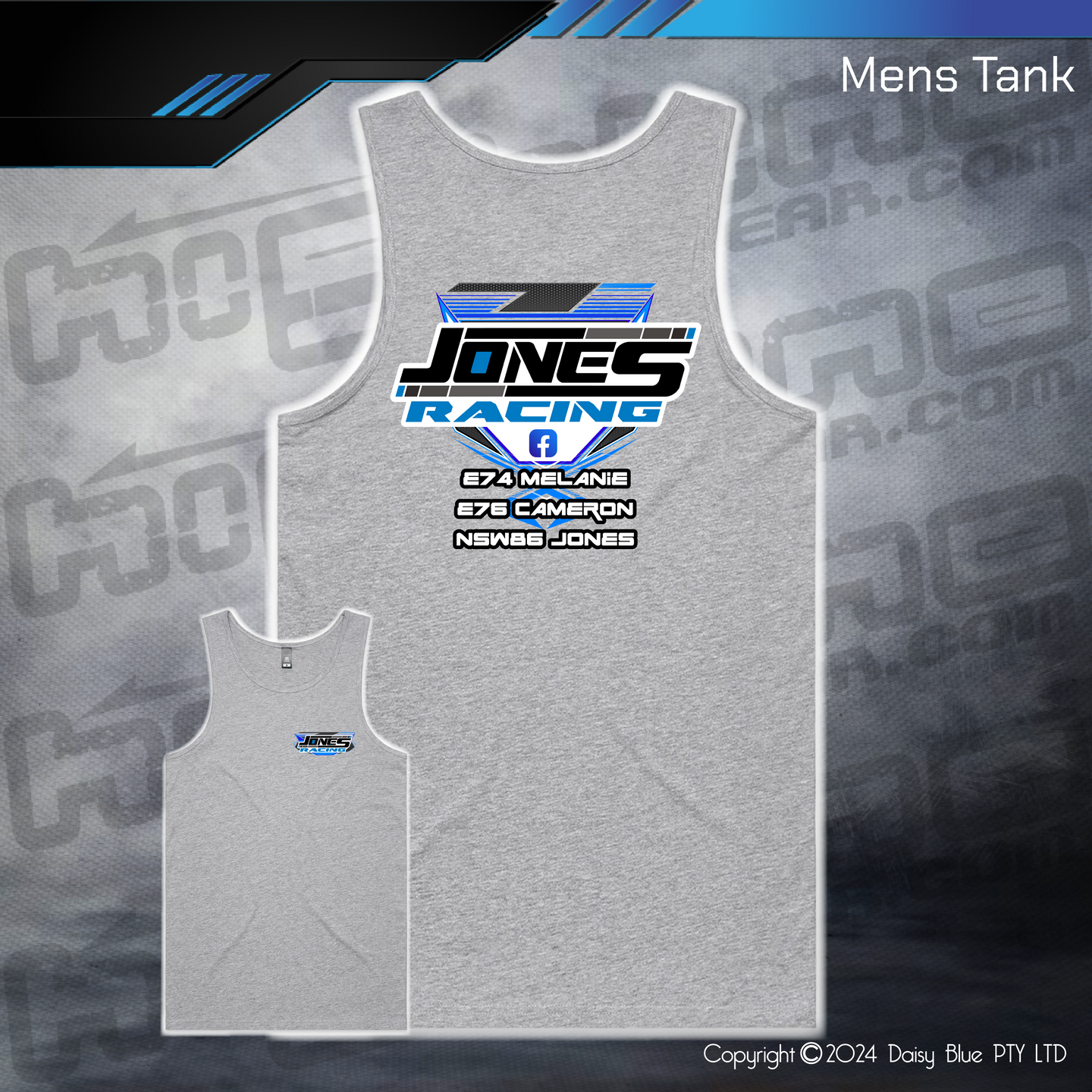 Mens/Kids Tank - Jones Racing