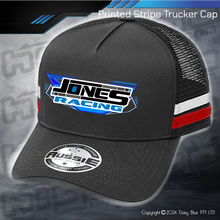 Load image into Gallery viewer, STRIPE Trucker Cap - Jones Racing
