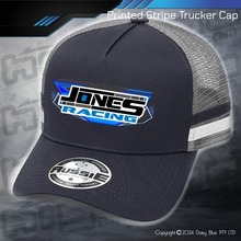 Load image into Gallery viewer, STRIPE Trucker Cap - Jones Racing
