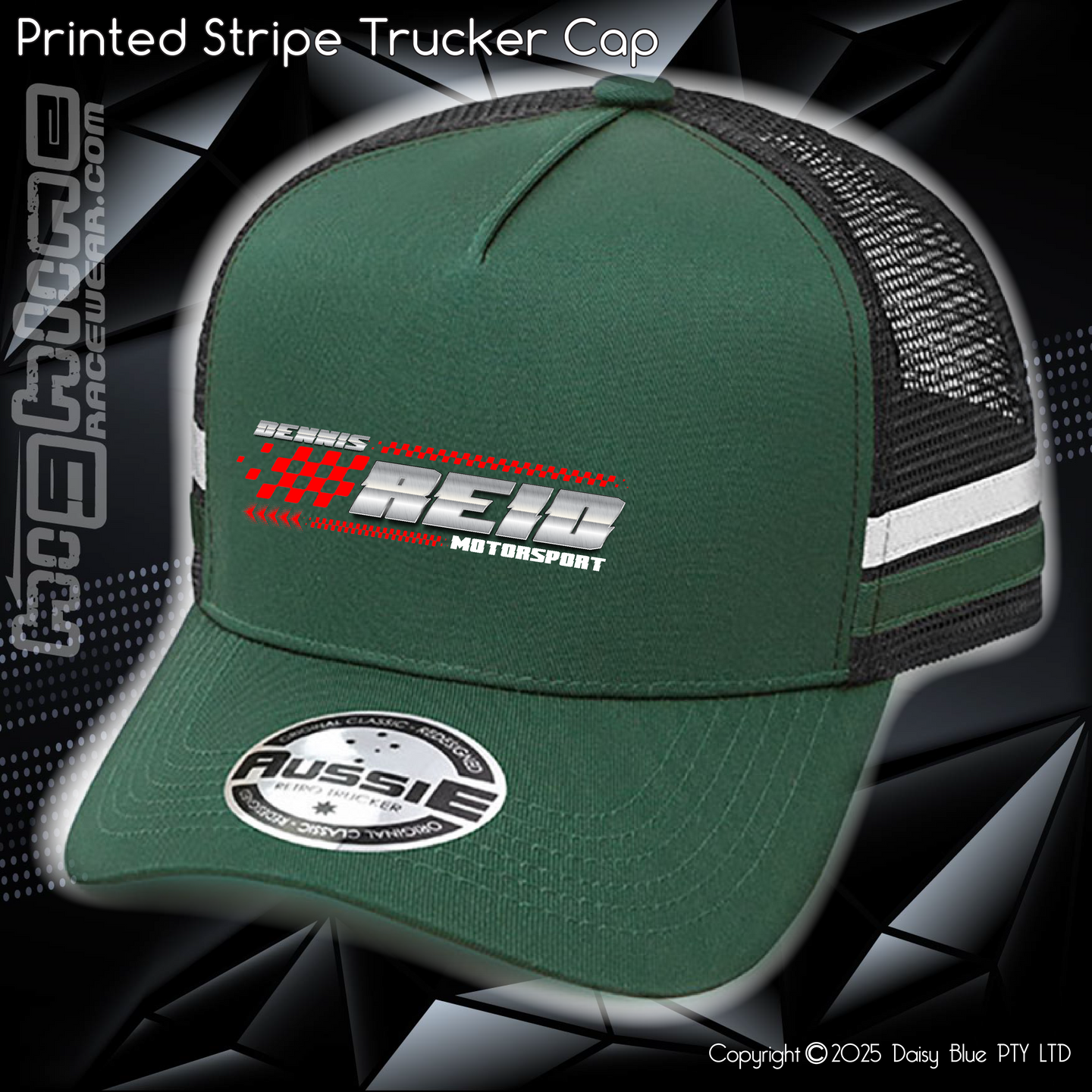 STRIPE Trucker Cap - Dennis Reid