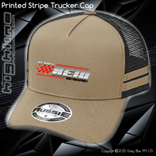 Load image into Gallery viewer, STRIPE Trucker Cap - Dennis Reid
